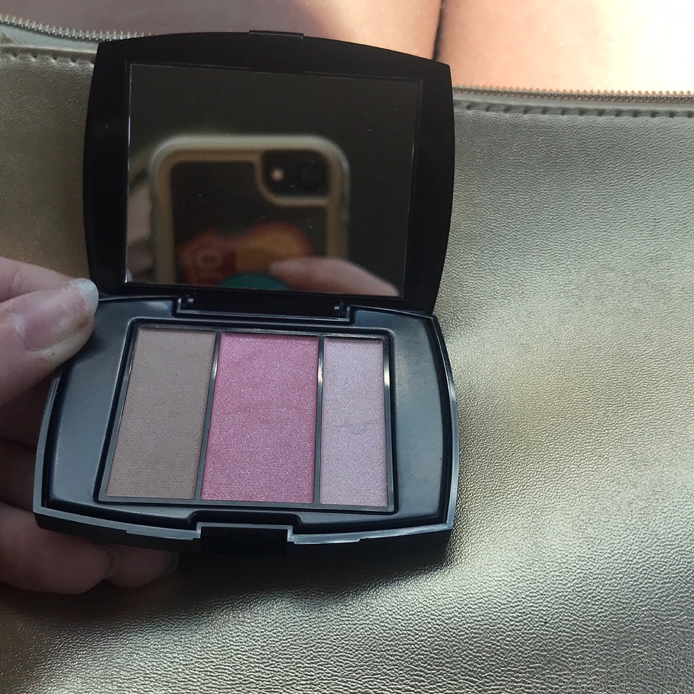 Lancôme blush, contour, highlight mini pallet